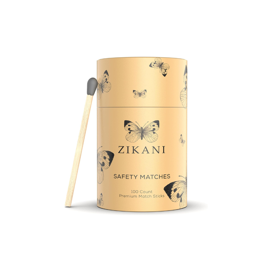 ZIKANI Grey Tip Matches – High-Quality Matches for Every Need