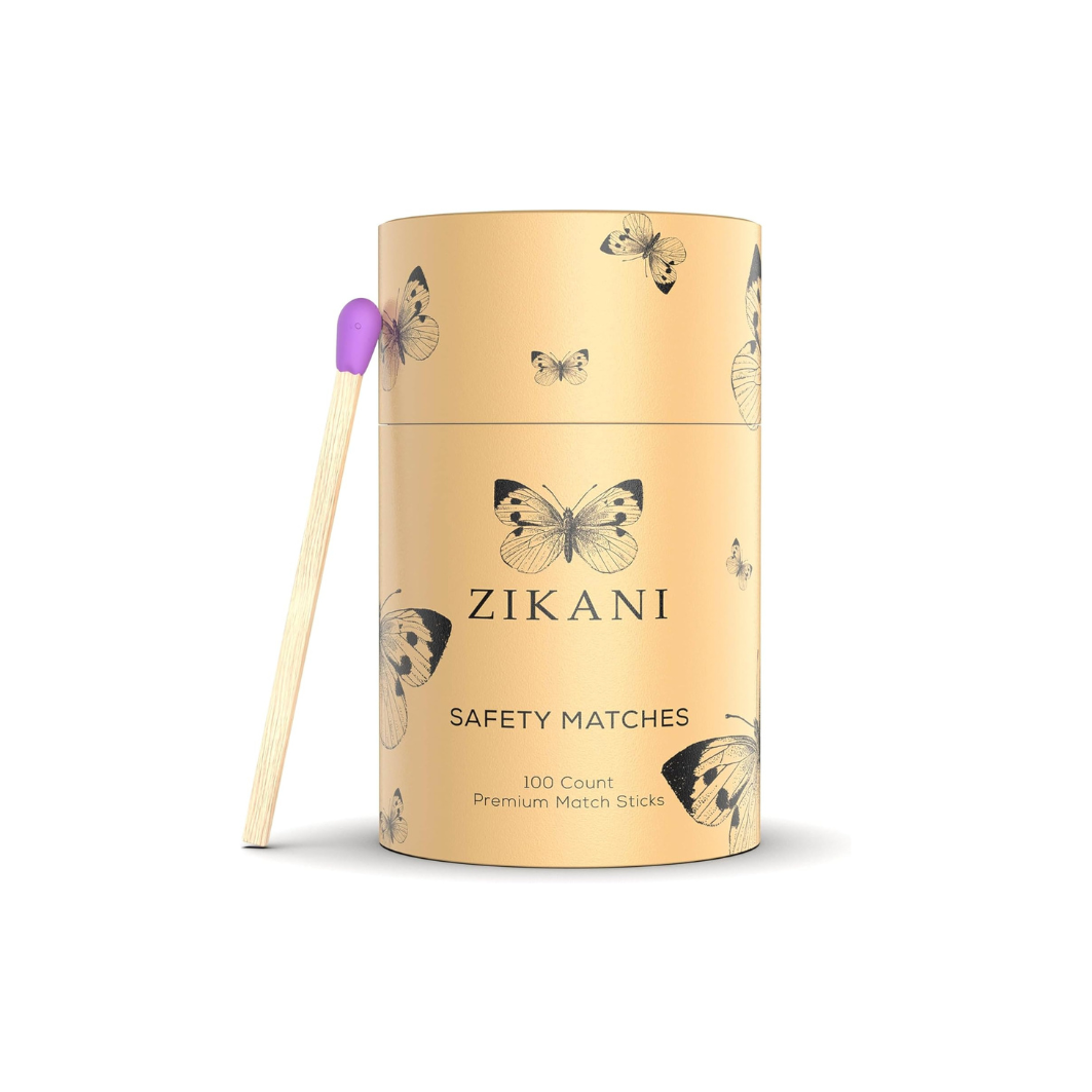 ZIKANI Lavender Tip Matches – Premium Matches for Stylish Lighting