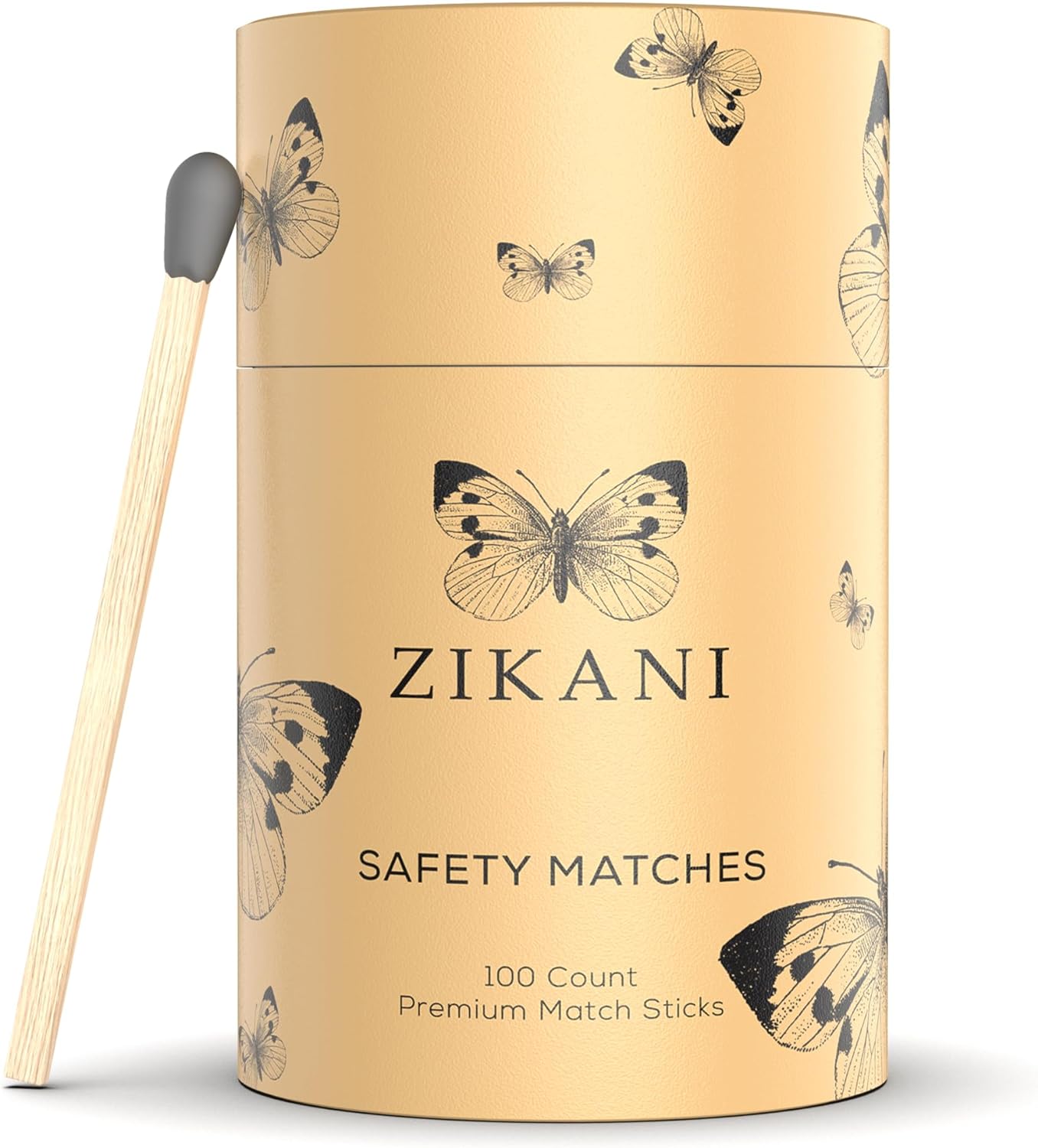 ZIKANI Grey Tip Matches – High-Quality Matches for Every Need