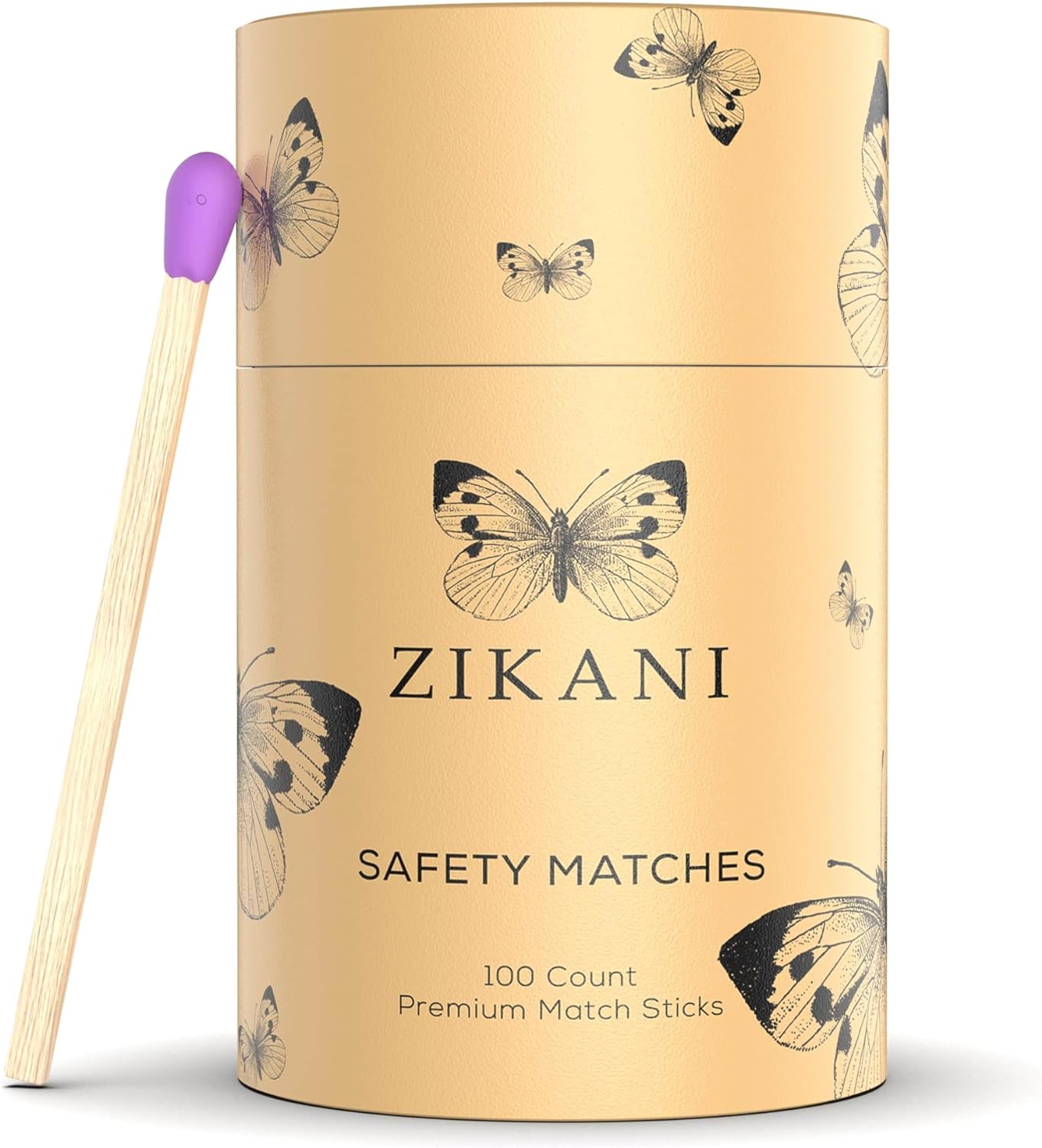 ZIKANI Lavender Tip Matches – Premium Matches for Stylish Lighting