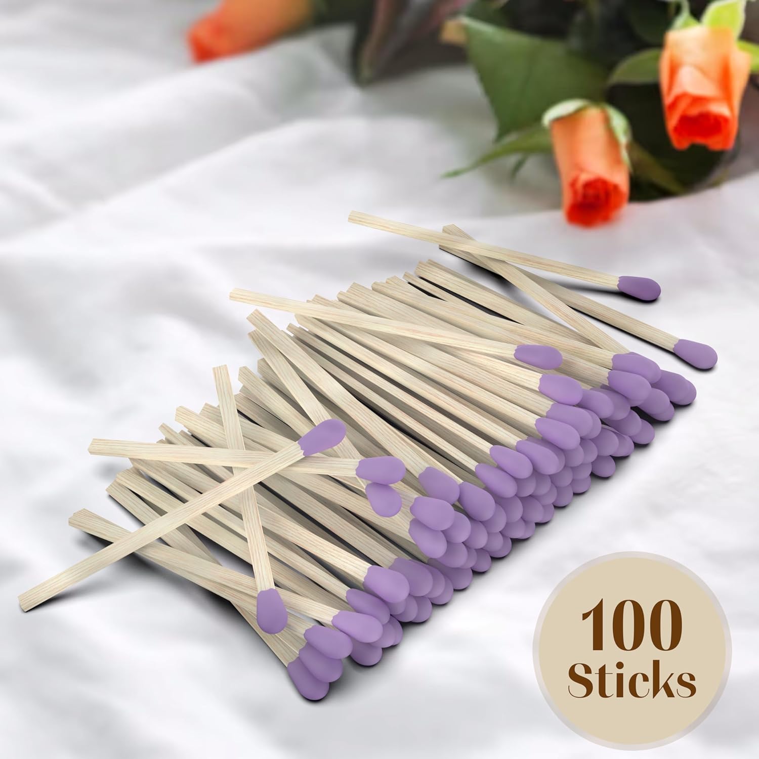 ZIKANI Lavender Tip Matches – Premium Matches for Stylish Lighting