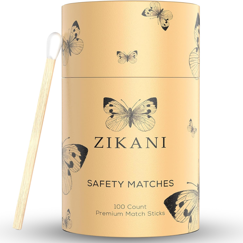 ZIKANI White Tip Matches – Premium Matches for Reliable Lighting