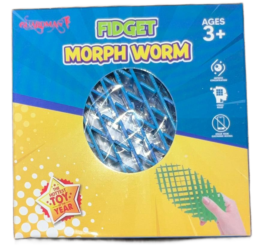 Chanukah Fidget Worm - Case of 20