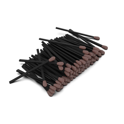 ZIKANI Black Stick & Brown Tip Matches – Premium Long-Lasting Matches